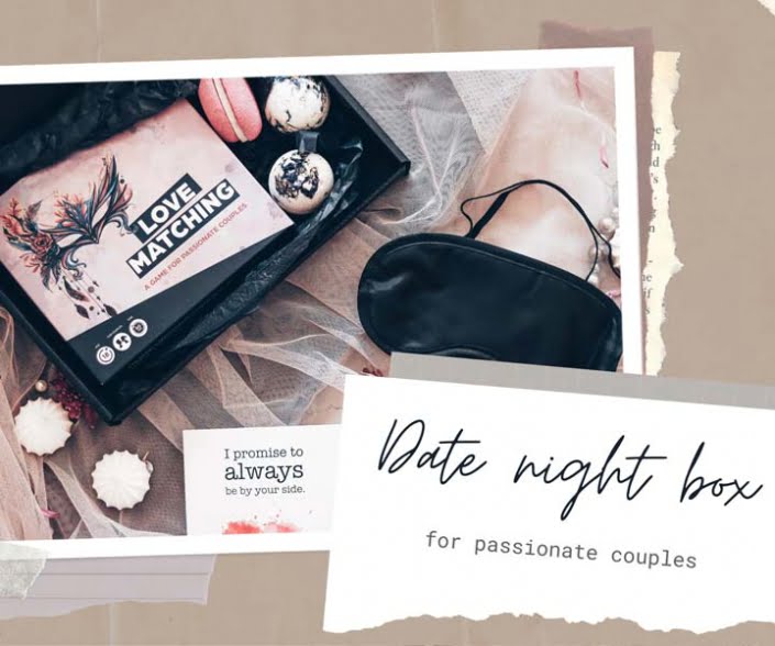 Date Night Box “date After Dark” Romantic Kit Openmity 