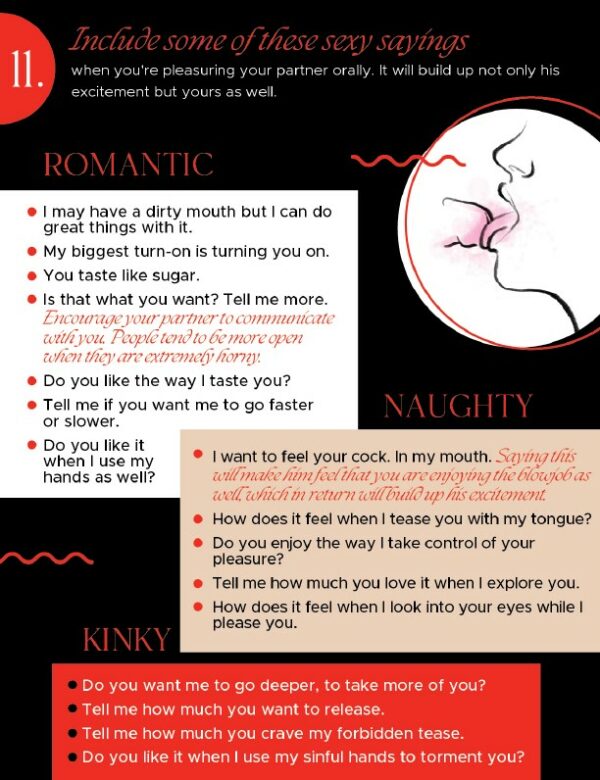 Dirty talk phrases and examples bj